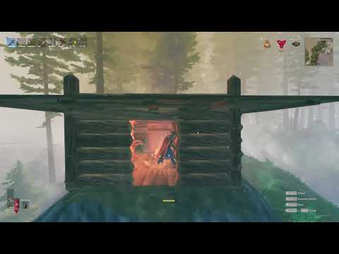 Valheim - How to build a 4x3 defensive Black Forest hill fort, in under 25 minutes