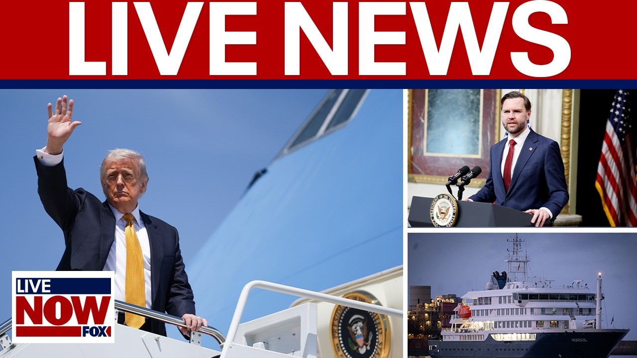 LIVE: Trump visits China, VP Vance speaks on anti-fraud initiatives, Hantavirus outbreak update