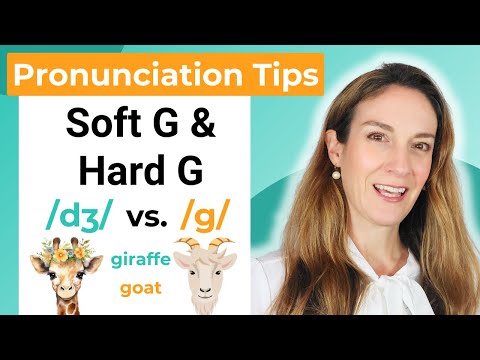 Soft G vs. Hard G 😀💬 - English Pronunciation