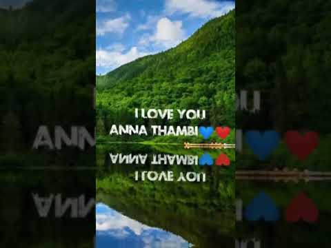 ANNA THAMBI💙❤️ WhatsApp status Tamil 👻