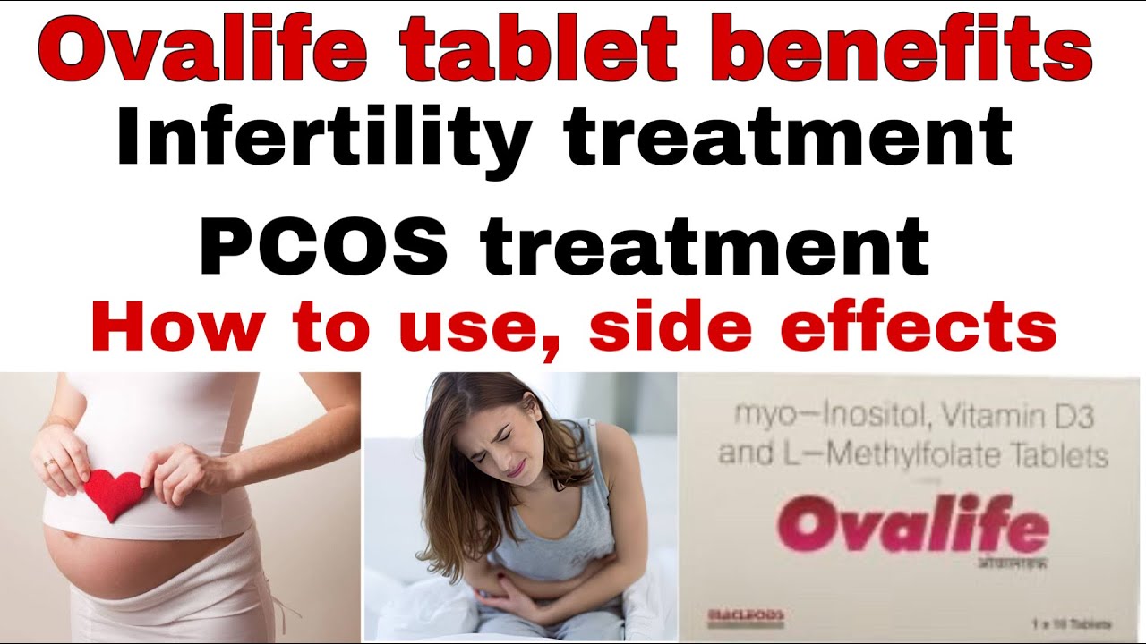 Ovalife | myo-inositol,vit D3,L-methylfolate| infertility/PCOS | How to use | side effects