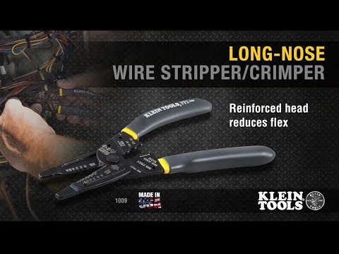 Long-Nose Wire Stripper/Crimper
