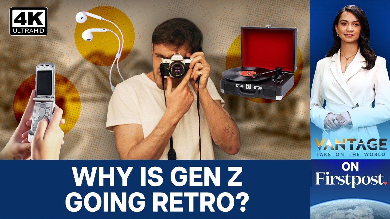 Gen Z Goes Analogue: What's Behind the Comeback of Retro Items | Vantage on Firstpost | N18G | 4K