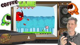 🕹️🐸 Coffee and a Game: Frog Hop Played on New Atari VCS 🐸🕹️