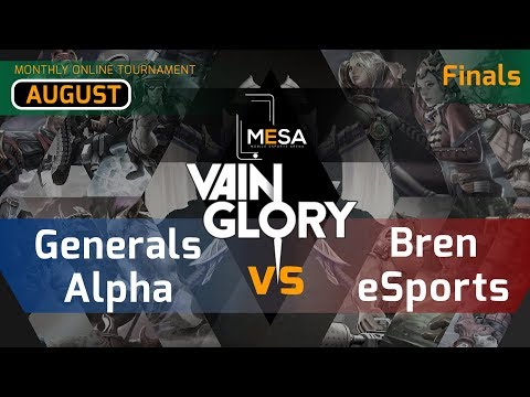 MeSA Vainglory August: Generals Alpha vs BrenChong
