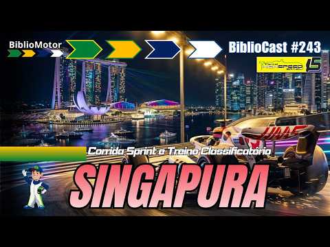 F1 | GP de Singapura 2026 | Análise da Corrida Sprint e Classificatório | BIBLIOMOTOR | AO VIVO