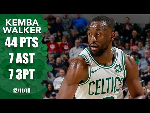 Kemba Walker goes off for 44 points in Celtics vs. Pacers | 2019-20 NBA Highlights