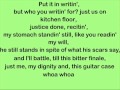 Amy Winehouse - Some Unholy War Lyrics