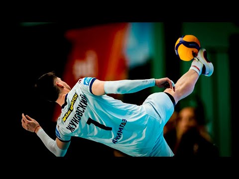 Волейбол Acrobatic Volleyball Saves That Cannot be Repeated