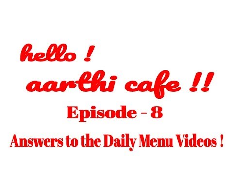 Hello aarthi cafe Episode - 8 -  Outing Vlog !!