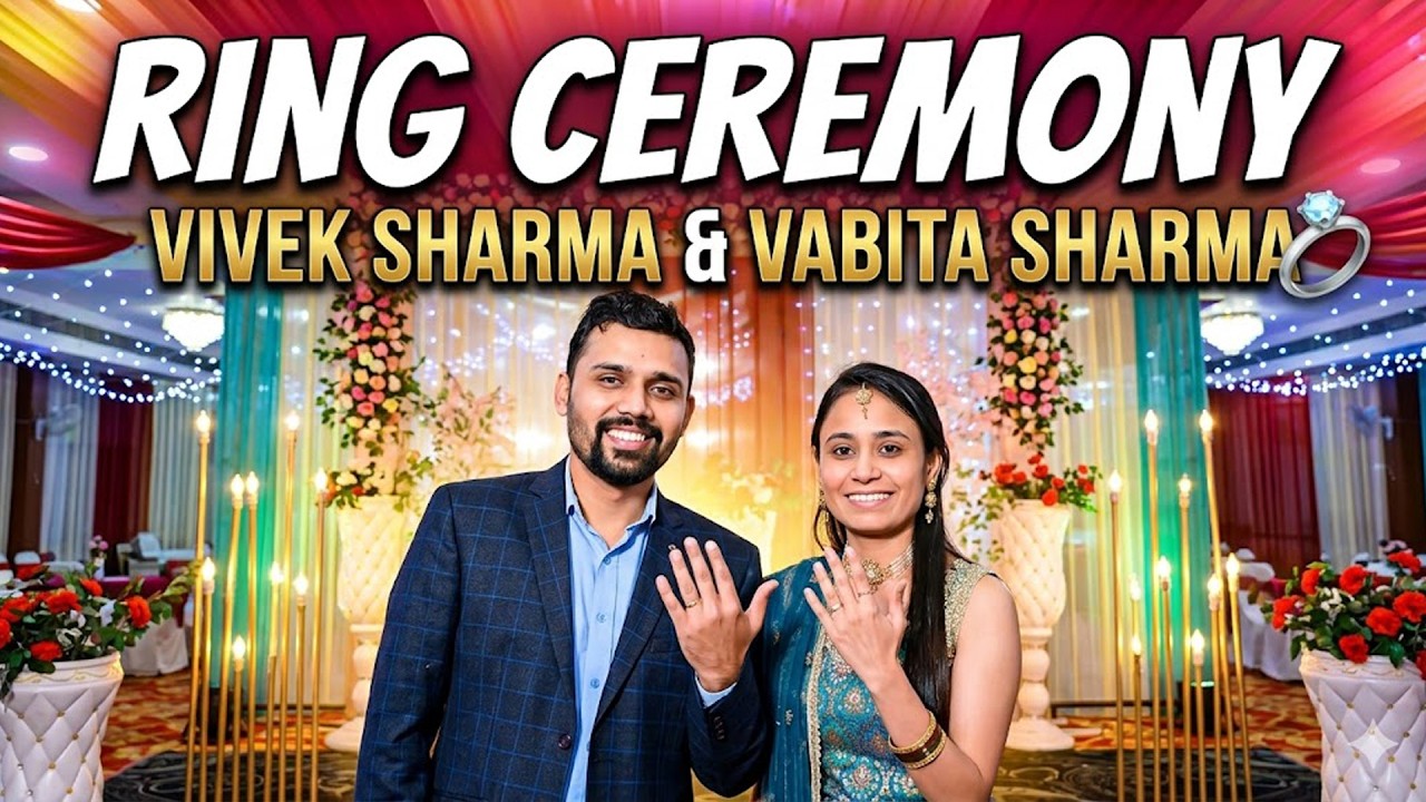 Live Ring Ceremony || Vivek sharma & Vabita Sharma ||        Chauhan Studio photography