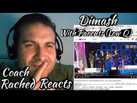 Vocal Coach Reaction - Dimash Singing With His Parents