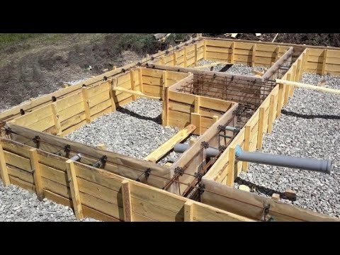 ¿Cómo Hacer Los Cimientos De Una Casa? PEQUEÑA Mampostería, pasos cantidades CONSTRUIR