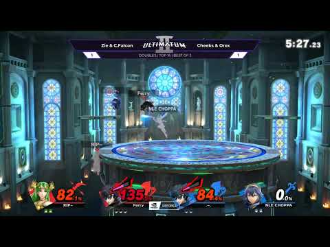 Ultimatum 2 Doubles Top 16 - Zie & C.Falcon vs Cheeks & Orex