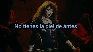 kate bush, james and the cold gun,sub español
