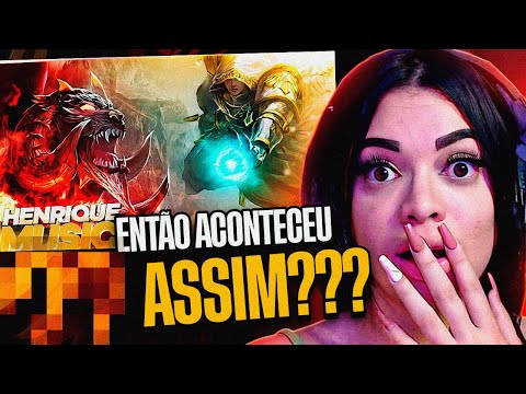 Rap da Guerra no céu - A QUEDA DO DRAGÃO I Henrique Mendonça I Prod. Leonardo Liscano | REACT