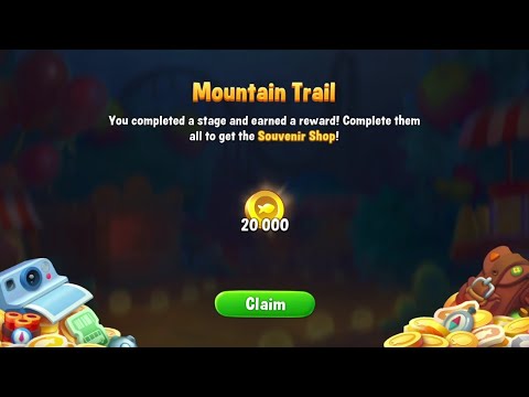 @Fishdom Win Strikes Level 5800 - 5808, Got Reward 20K Coins from Mountain Trail Event.
