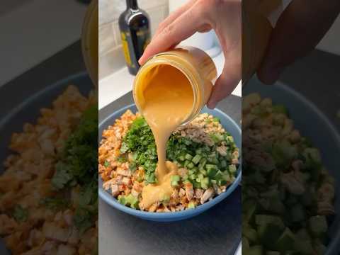 High Protein Korean BBQ Chicken Salad