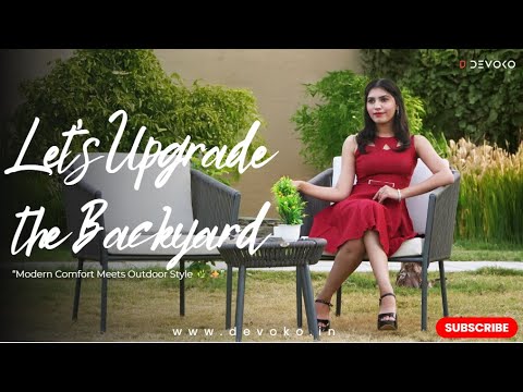 “Bring Luxury and Durability to Your Patio.”#patiofurniture#devokooutdoorfurniture#outdoorpatiodecor