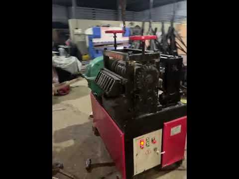 Scrap Bar Straightening Machine 10-25MM | Pitrukrupa Industries #Machine #ConstructioneEuipment #GS