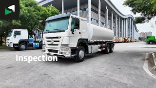 Новая автоцистерна Sinotruk Howo 371 6X4 Refurbished! Full steel Manual 20.000L water capacity Ai | Изображение 4 - Autoline
