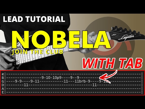 Guitar Tabs For Nobela Join The Club Lead Acousterr