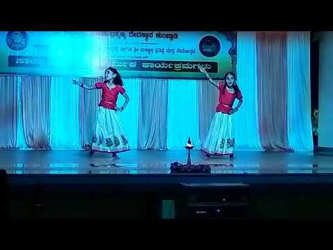 Nimbiya Banada Myagala.. Dance performance by HANIKA and KRISHA