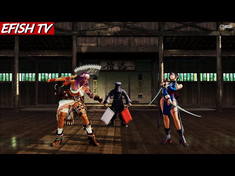 Darli Dagger vs Shiki (Hardest AI) - Samurai Shodown