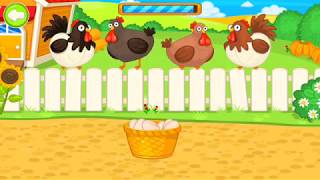 Farm game for kids, be a real farmer, plant vegetables, take care of pets