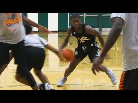 Reggie Strong Team Y&R 2020 Chicago Point Guard Basketball Highlights