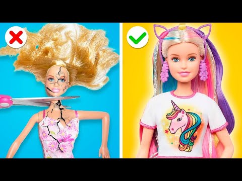 , title : 'A Barbie Está Viva? | Transformação Total| Truques e Acessórios Fantásticos para Bonecas no Gotcha!'