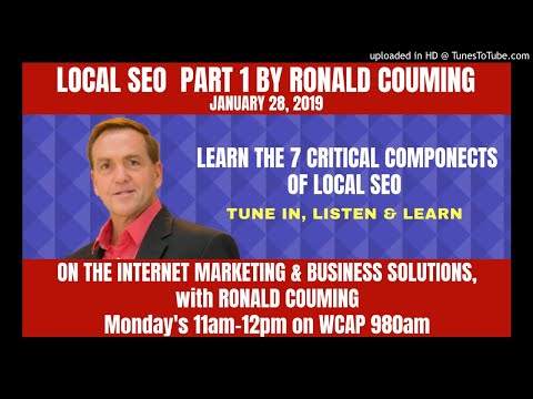 , title : 'Local SEO Part 1 By Ronald Couming'