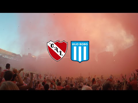 "Independiente 1 - 1 Racing | Recibimiento completo en 4K" Barra: La Barra del Rojo • Club: Independiente • País: Argentina