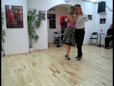  Helga Seyb  and  Dany Garcia  are  dancing  to  the  milonga  "  Milonga Criolla  "