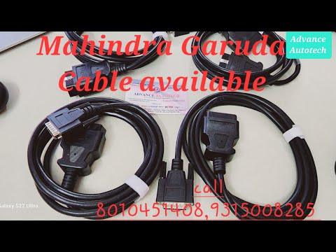 Usb Mahindra Garuda Cable, For OBD, Window