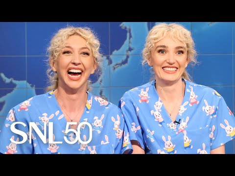 Weekend Update: Twins Bridgette and Paula Powers on Why Americans Should Move to Australia - SNL