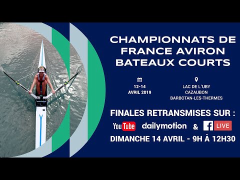 Cazaubon 2019 - Championnat de France Junior & Sénior bateaux courts