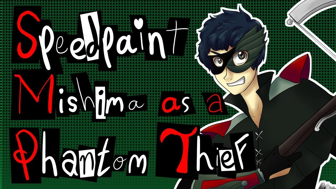 Speedpaint - If Mishima was a Phantom Thief