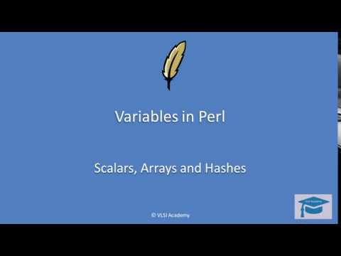 perl lec1 defining variables in perl| scalars arrays and hashes in perl