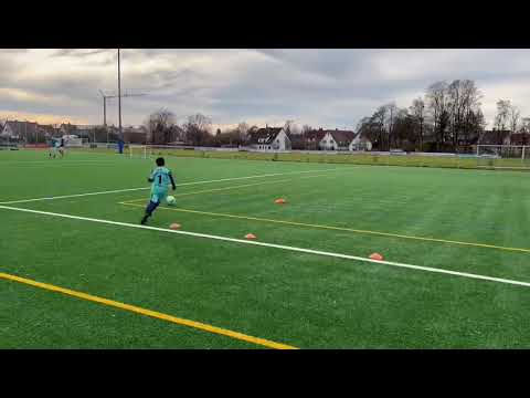Damianos Cristiano 6 jähriger Torhüter Torwart Training SV Hammerschmiede @realmadrid @fcbayern