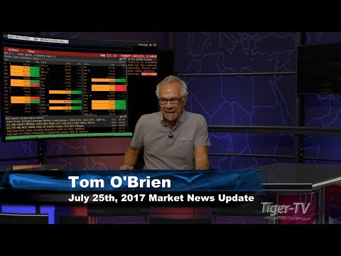 July 25th 10AM Stock Market Update by Tom O'Brien on TFNN
