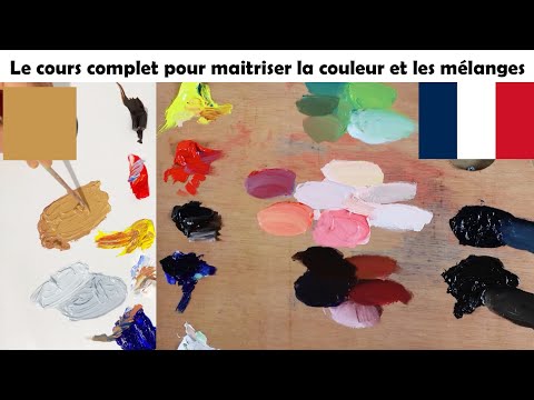 Le mélange des couleurs pour la peinture | tutoriel complet