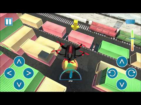 Drone lander simulator 3d Video