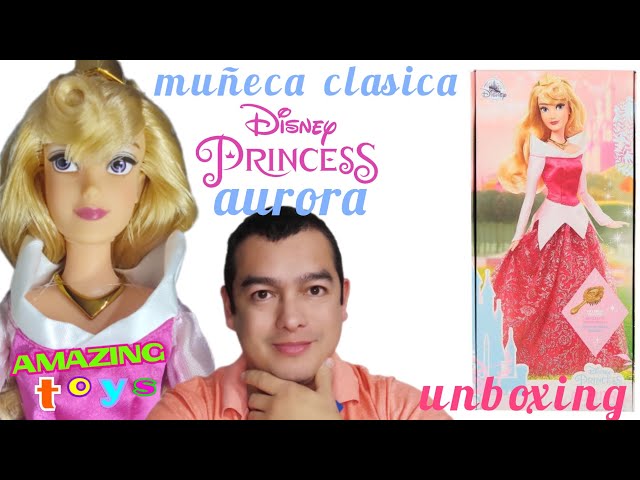 Vídeo relacionado con Mattel Disney Princess Aurora Muñeca princesa película La bella durmiente, juguete +3 años (HLW09)