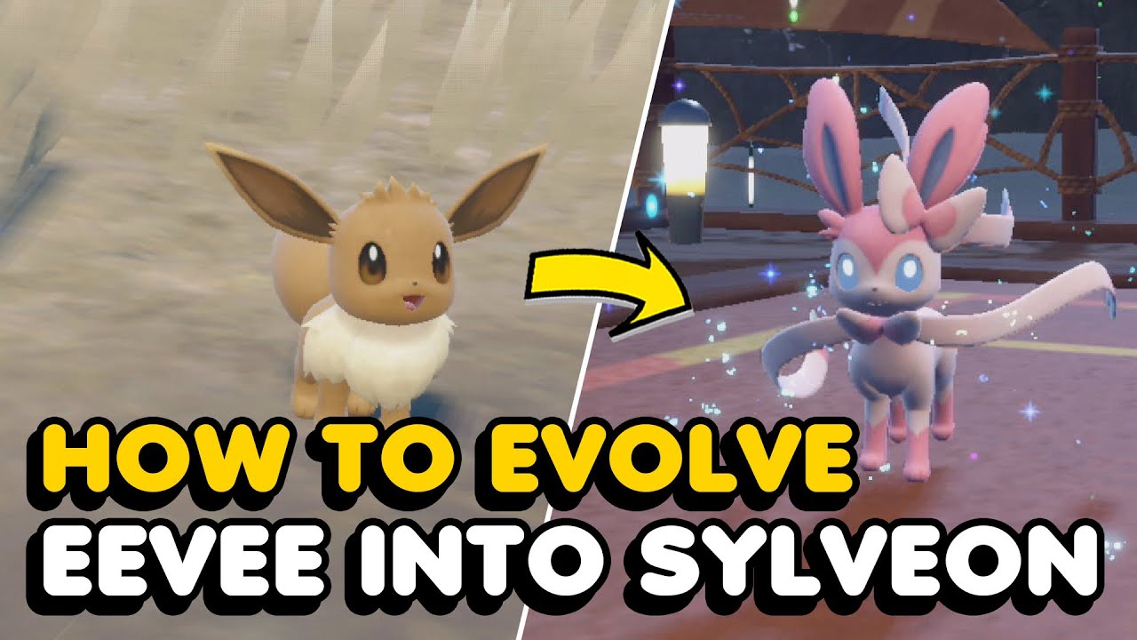 How To Evolve Eevee Into Sylveon In Pokemon Scarlet And Violet