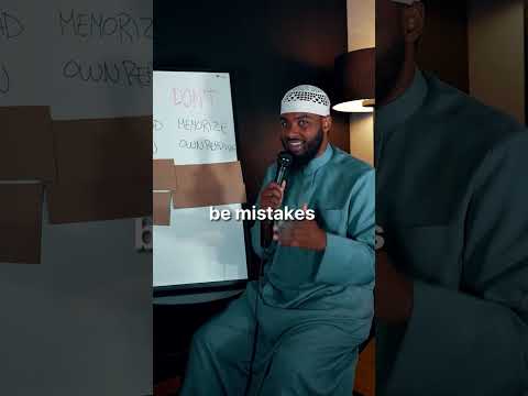 How to memorize a surah for the first time