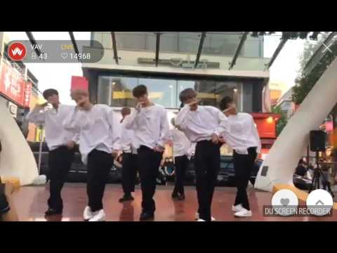 170515 #VAV App Live Busking in Daegu - Flower