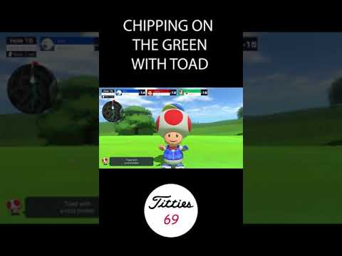 Chipping on the Green! Mario Golf: Super Rush #mariogolf #mariogolfsuperrush #shorts