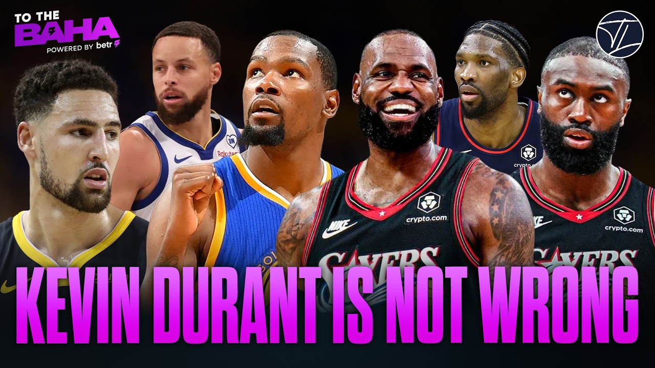 Is Kevin Durant just PAINTING a NARRATIVE or spitting FACTS here
