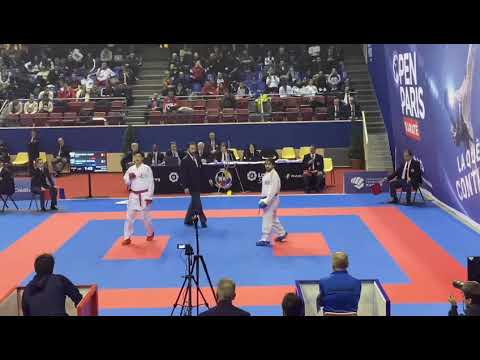 Open Paris karate 2020. AGHAYEV RAFAEL (AZE) vs. SAKIYAMA YUSEI (JPN)